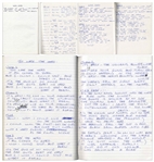The Who's John Entwistle's Notebook Filled With Over 16 Handwritten Lyrics to His Songs ''Too Late the Hero'', ''Talk Dirty'', ''Love is a Heart Attack'', ''I'm Coming Back'', ''Lovebird'' & Many More